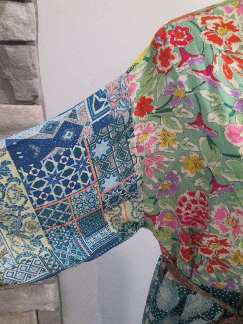 Karma Highway Printed Viscose Kimono – Made in India – NWT - Picture 4 of 9